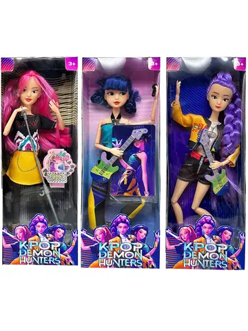 NEUE Puppe Spielzeug Kpop Dämon Jäger Action Figur Spielzeug Rumi Mira Zoey Schöne Prinzessin Baby Mädchen Puppen Kunststoff DIY Spielzeug für Mädchen