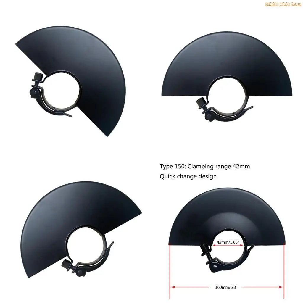 K1AE Grinder Wheel Cover Sturdy Alloy Material Grinder Wheel Protector for Woodworking and Metalworking Projects