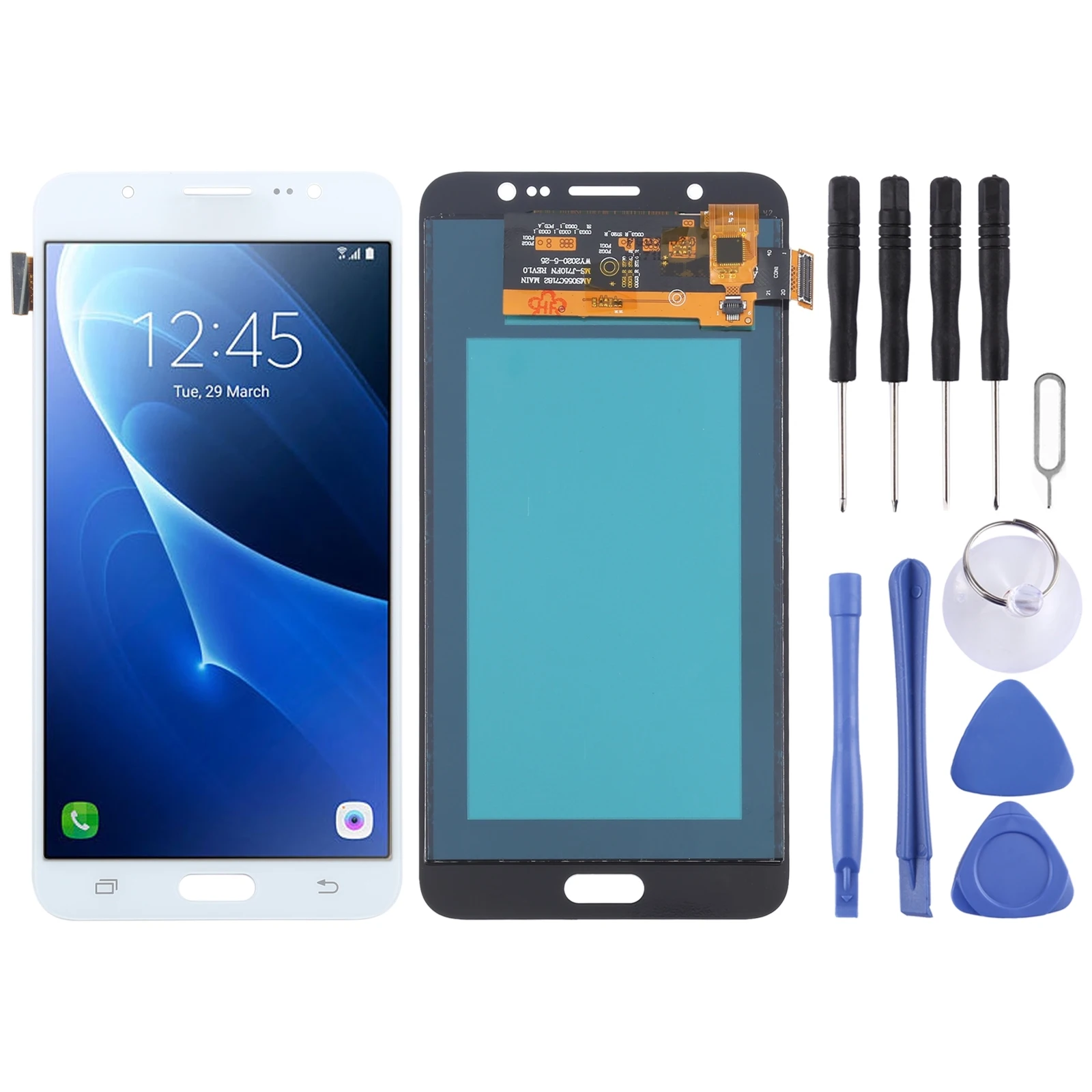 Schermo LCD TFT per Galaxy J7 (2016) su 8 J710F J710FN J710M J710MN J7108 con digitalizzatore assemblaggio completo