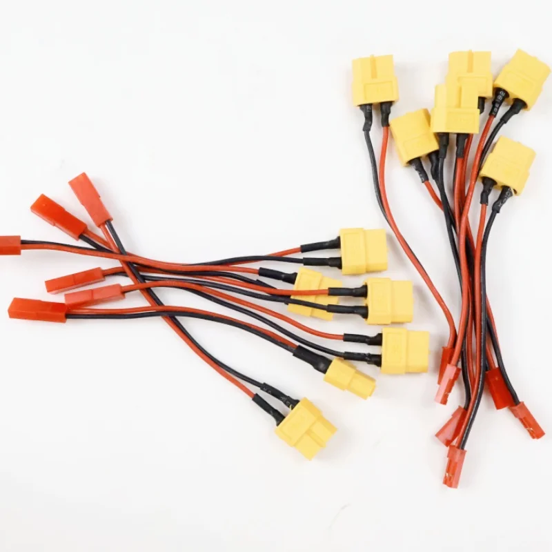 2/5 Stuks 10 Cm Rc Batterij Adapter Kabel XT60 Naar Jst Mannelijke/Vrouwelijke Connector 22AWG Siliconen Draad voor Fpv Drone Vliegtuig Auto Onderdelen