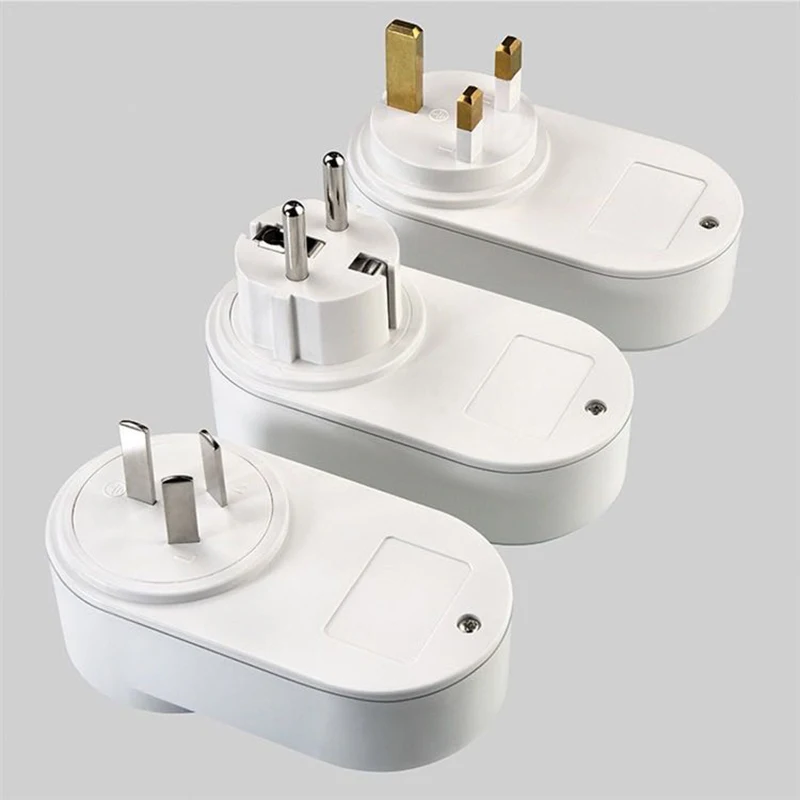 Tuya ปลั๊กอัจฉริยะ WiFi ซ็อกเก็ต10A/16A UK,สมาร์ทจับเวลา,APP และเสียงและรีโมทคอนโทรล