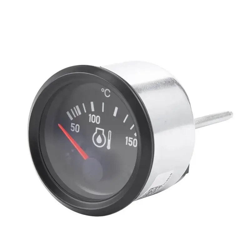 A96E-VDO Oil Temperature Gauge Meter 12V Diesel Generator Set Automotive Excavator Engineering Vehicle Accessories