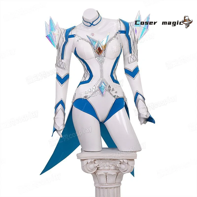 Костюм для косплея New Wave Skin White Queen Эмма Мороз ‌   Униформа Хэллоуин Карнавал Вечеринка Рождество Игра Ролевая Одежда Одежда