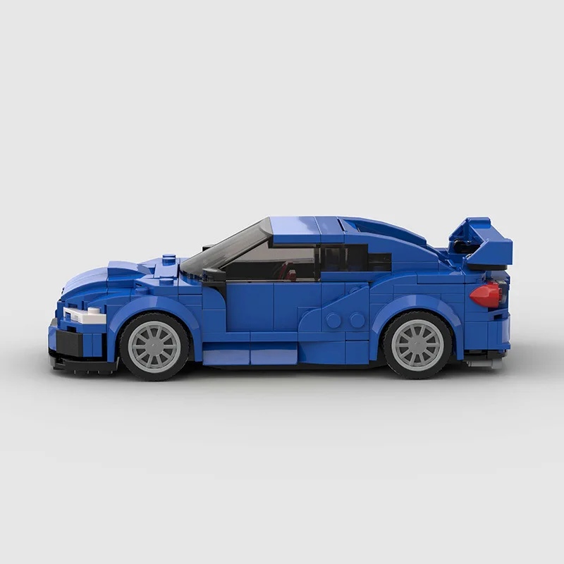 Compatible with Lego small particles racing vehicle MOC building block educational toy model assembly foreign trade wholesale