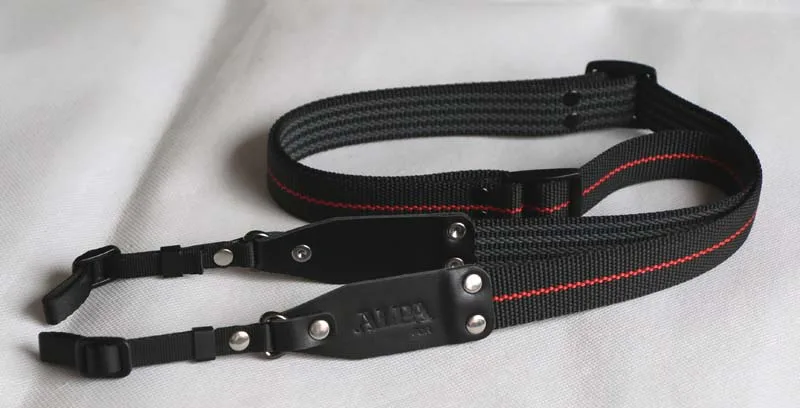 Handmade Camera Strap Shoulder Nylon Sling Belt with Leather Head For Alpa Camera Wide Strap Imitation Sliding Shoulder Strap