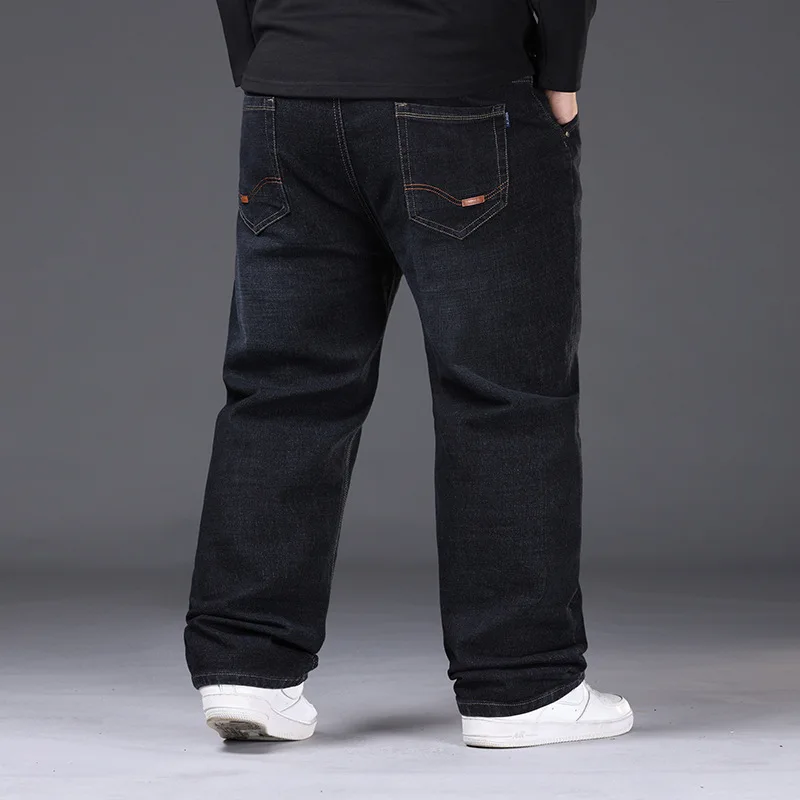 Plus Size Men's Jeans 42-50 High Stretch Denim Fabric Large Size Pants for 45-150kg Jeans Hombre Wide Leg Jeans Pantalon Homme - Image 5