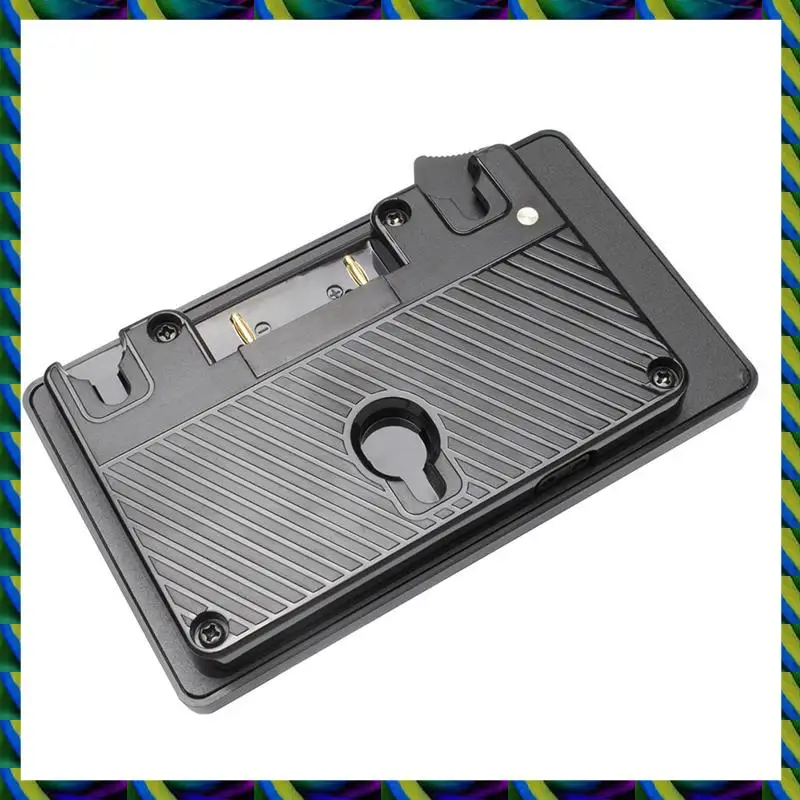 Placa adaptadora de montaje en V diaria para batería tipo Anton a placa de montaje Sony V con salida de grifo D estándar para Monitor de cámara