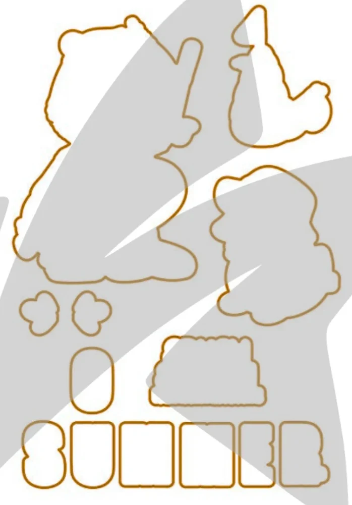 Neu eingetroffen: Vorverkauf von Baby-Stanzformen und Stempeln für DIY-Scrapbooking/Fotoalben, dekorative Prägung, DIY-Papierkarten