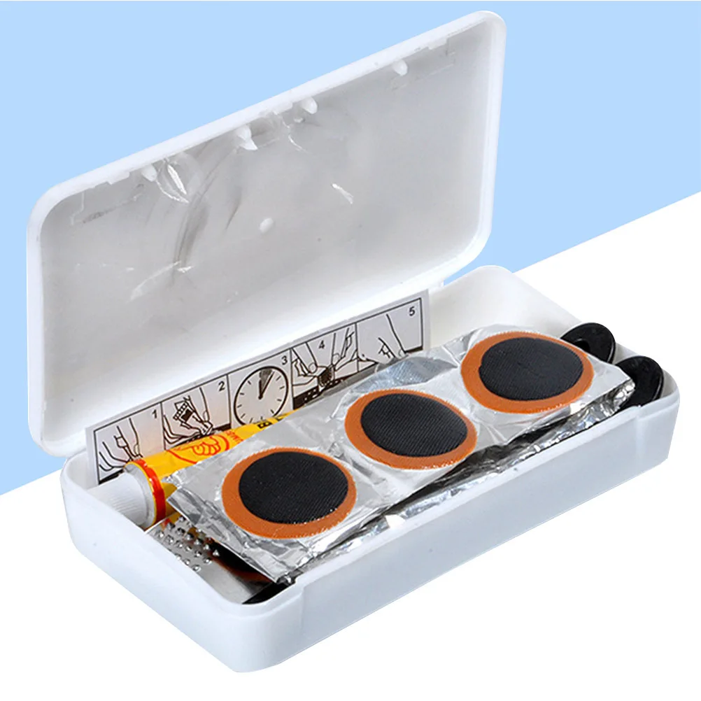 مجموعة أدوات إصلاح إطارات الدراجة متعددة الوظائف، ملحقات معجون ملف المخل لراكبي الدراجات، مجموعة رقعة الإطارات #3