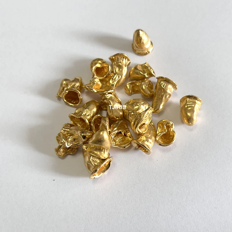 

500g Yellow Alloy Granules for Dental Laboratory High-Purity Dental Technician Material