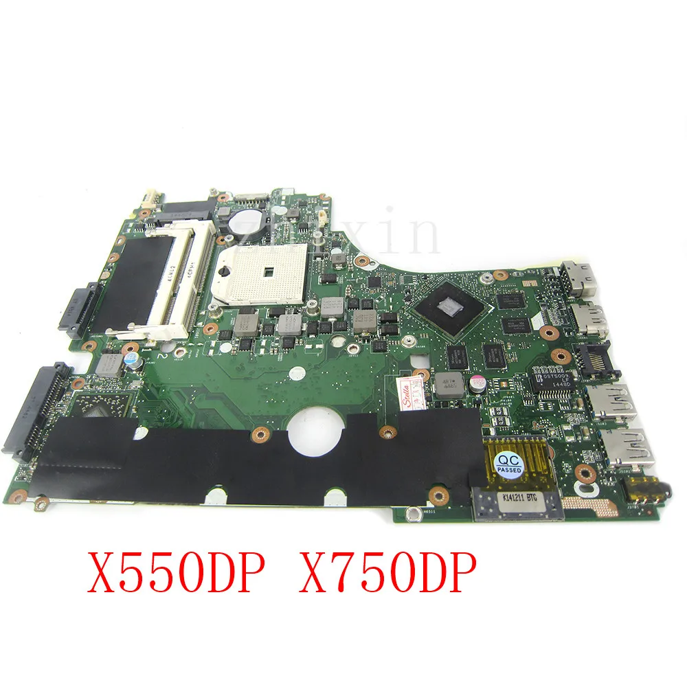 YOURUI X750DP Motherboard REV:2.0 For Asus X550 K550D X550D K550DP laptop Motherboard X550DP mainboard with graphic card