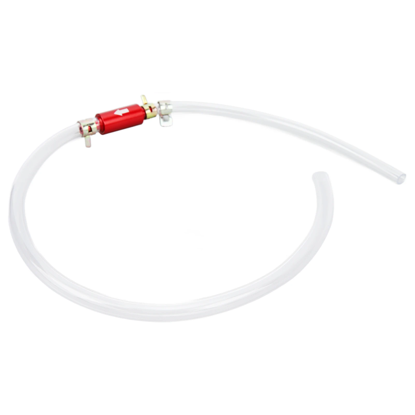 2pcs Brake Bleeder Hose 6MM One Way Check Valve Tube Bleeding Tool Kit Wear Resistant Universal for Motorcycle Car view 5