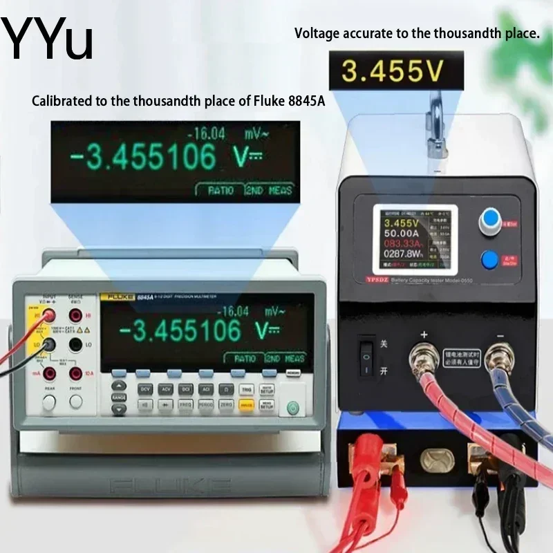YPS-0550 Lithium Battery Capacity Tester Single Cell Charge and Discharge Detection Instrument Discharge Balancing Instrument