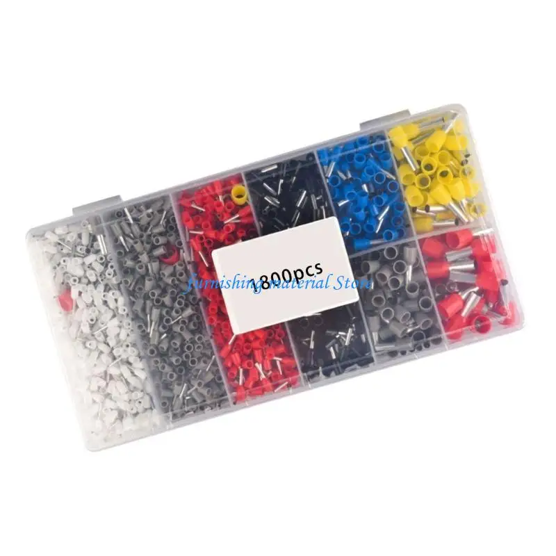 Y5GD Double Wire Ferrules Insulated Ferrule Crimps Pin Terminals Cord Pin End Terminals