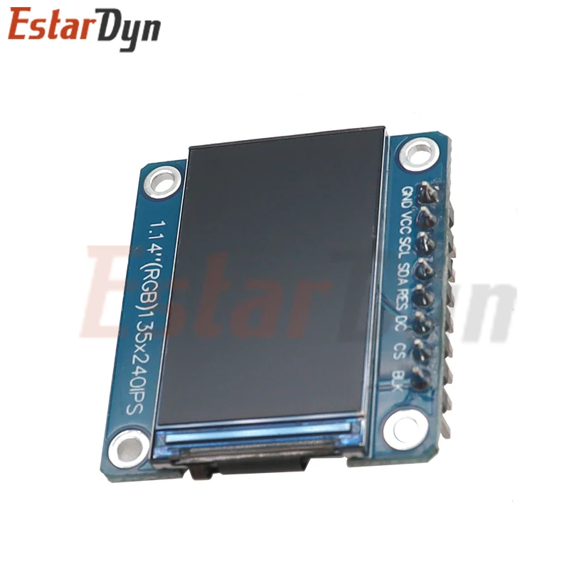 1.14 inch 3.3V 8PIN SPI HD Full Color TFT Display Screen ST7789 Drive IC 135*240
