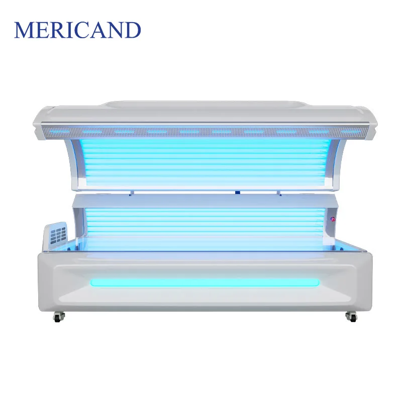 MERICAND Home Use Beauty Equipment Solarium Tanning Bed With Sunless Tanning Lotion Fast Bronzing Machine