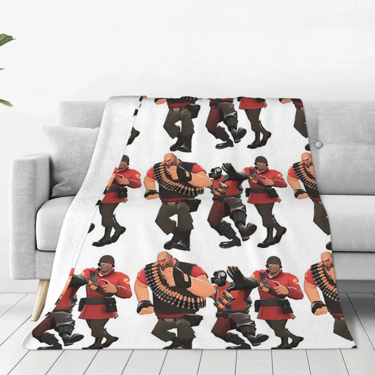 Team Fortress 2 - Conga Blankets Flannel Lightweight Throw Blankets Sofa Throw Blanket For Home Outdoor Throws Bedspread Quilt