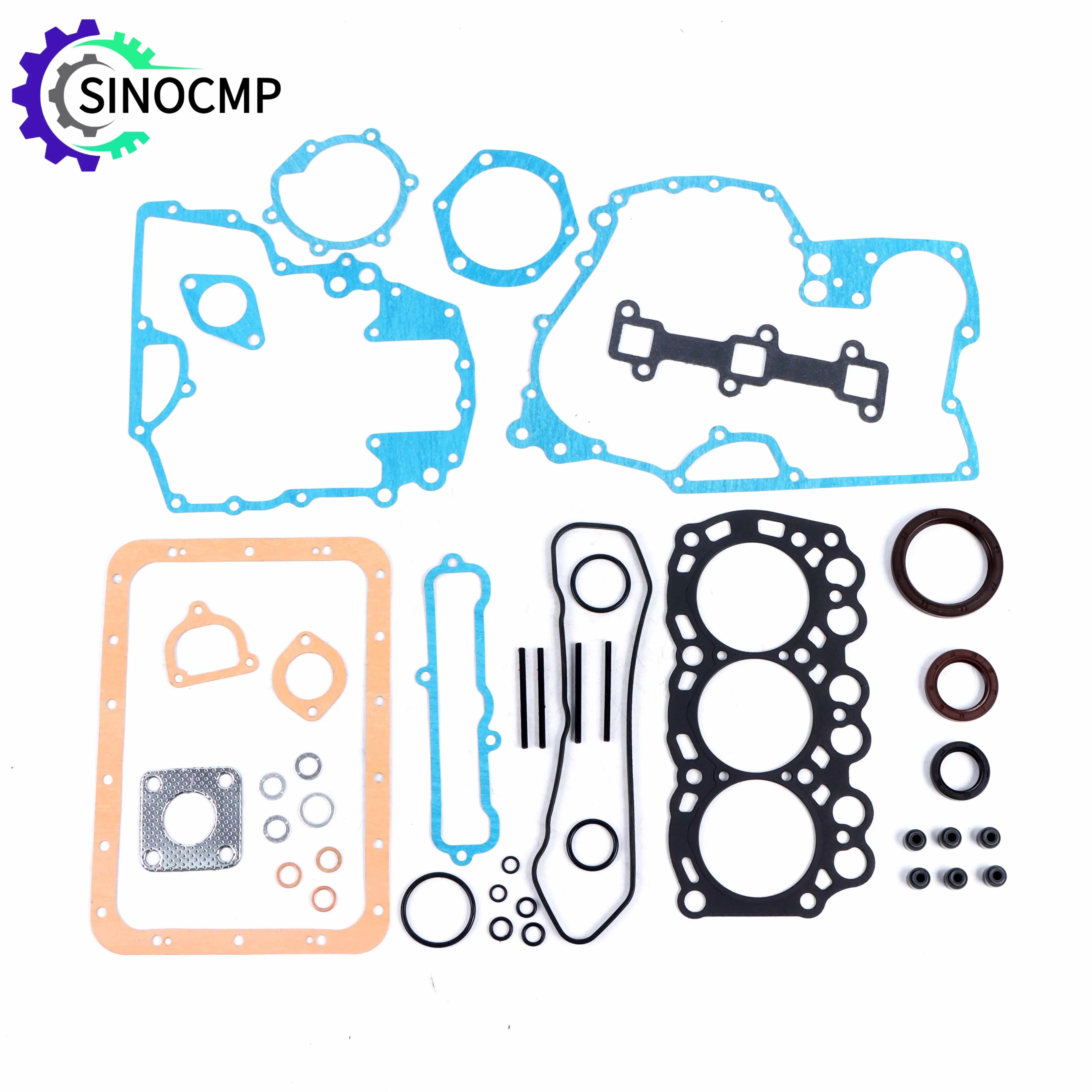 

L3E Engine Gasket Kit For Mitsubishi Tractor Loader Generator 30L94-15010 301L01-01102 MD008-883 MD008883 MD115-472 AG-MD115472