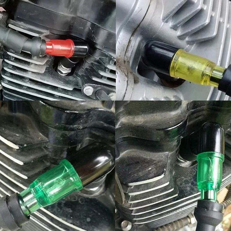 العالمي للدراجات النارية فلاش شرارة التوصيل غطاء دراجة نارية الإشعال شرارة التوصيل غطاء 90 درجة وامض شرارة التوصيل كاب ل موتو C42939