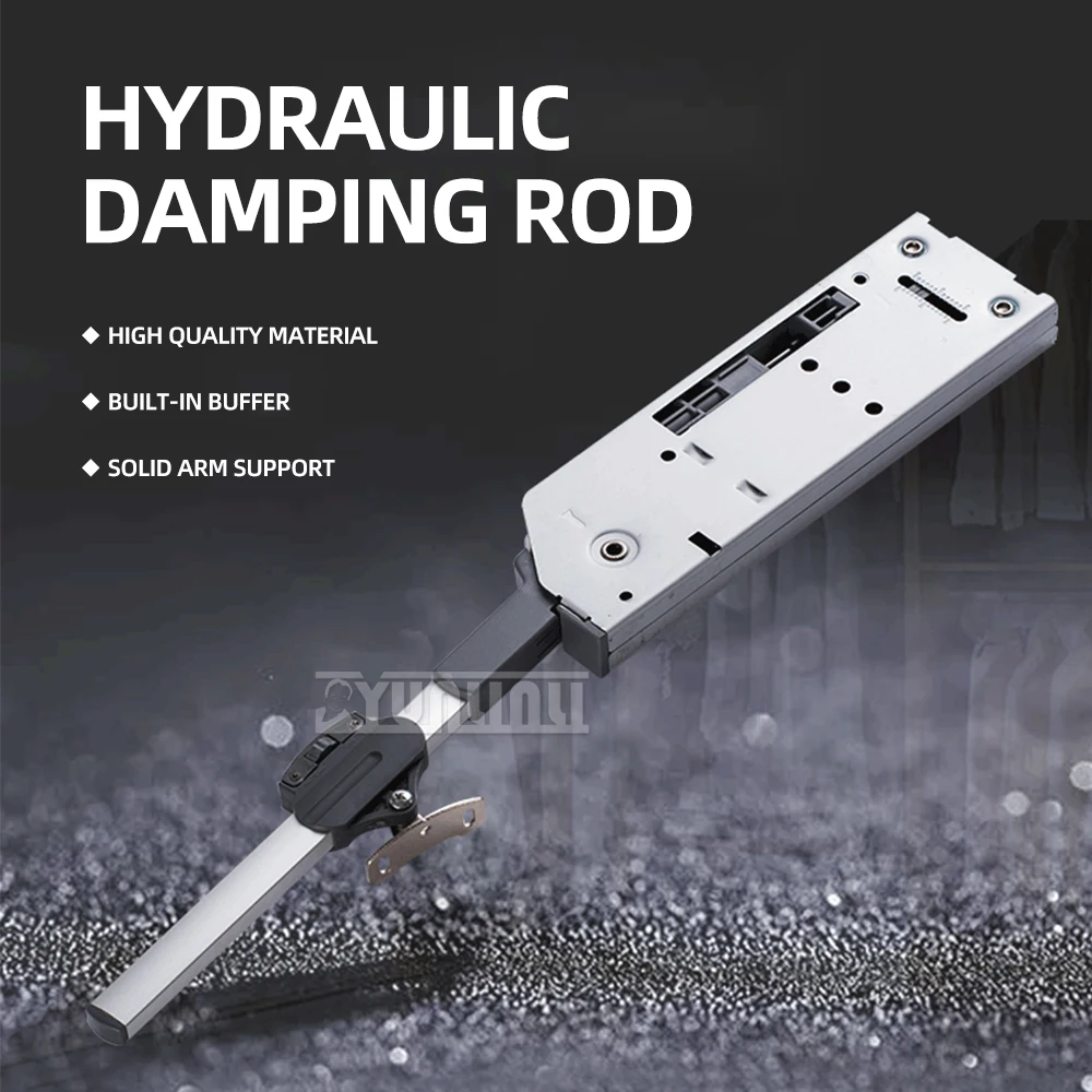 

Hydraulic support damping rod Buffer lift door air pressure support rod Cabinet Clamp Support Tool Furniture hardware