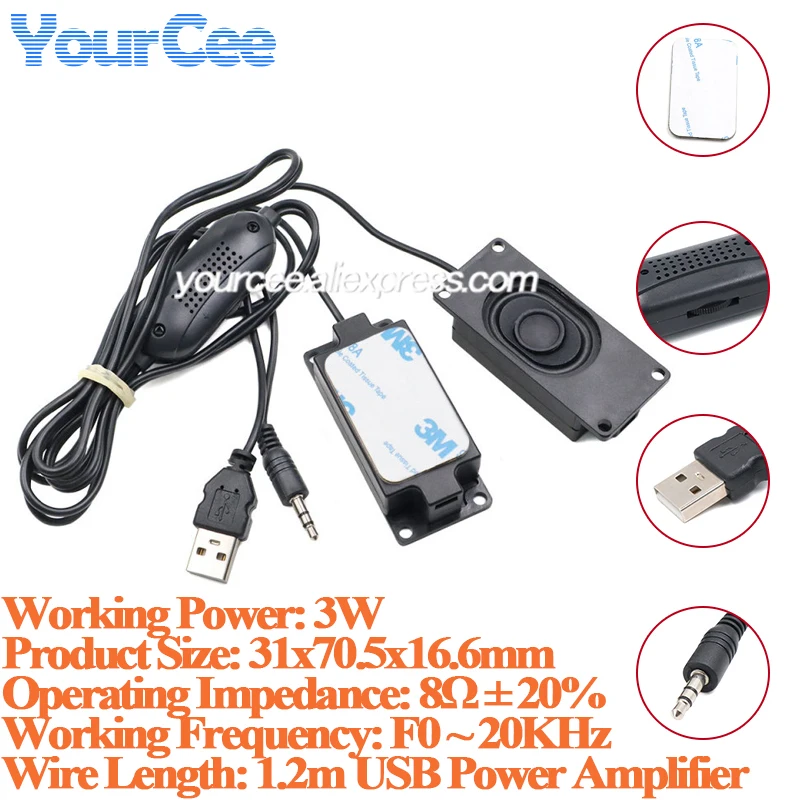 캐비티 혼 3070 4040 4545 5151 45100 싱글 더블 다이어프램 스피커 8옴 8R 5W 고출력 통합 멀티미디어 스피커용