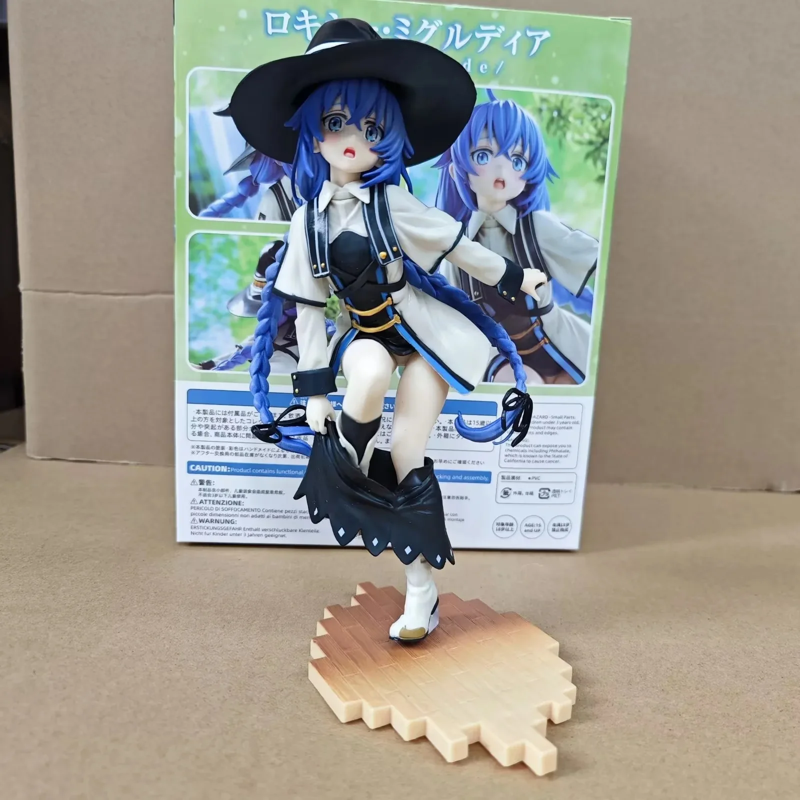 Estatueta de Roxy Migurdia, Mushoku Tensei reencarnação sem emprego, figura de ação, PVC Anime Model, coleção, Desktop Decoração