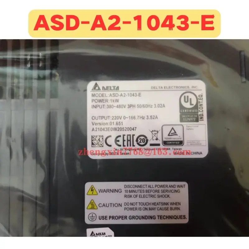 Imagem -04 - Original Asd-a21043-e Servo Drive Asd a2 1043 e Novo