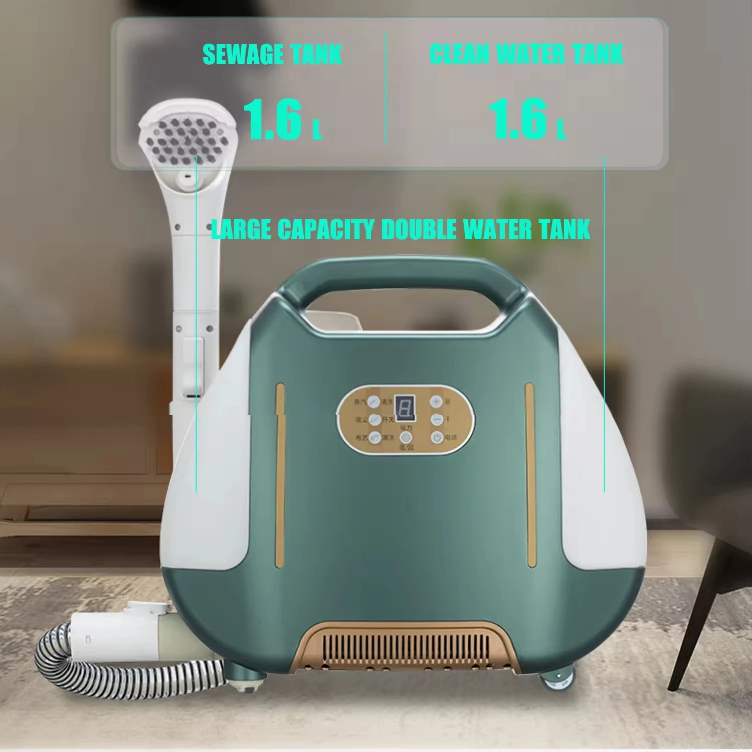 Steam Engine Carpet Cleaner Handheld Commercial Steam Engine Kitchen Carpet Car Cleaner