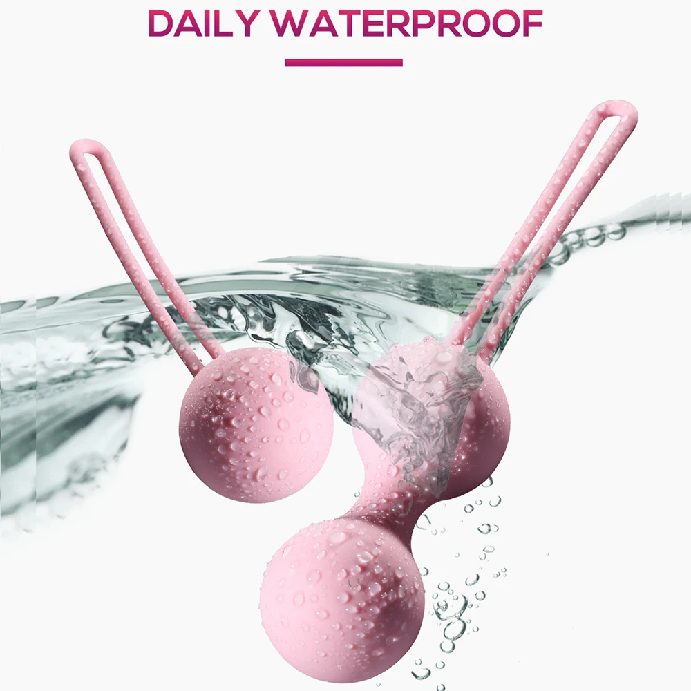 Set Safe Silicone Smart Ball Vagina Tighten Exercise Machine Vaginal Sex Toys For Women Sex Toys Pussy Tighten Machine Sex Shop