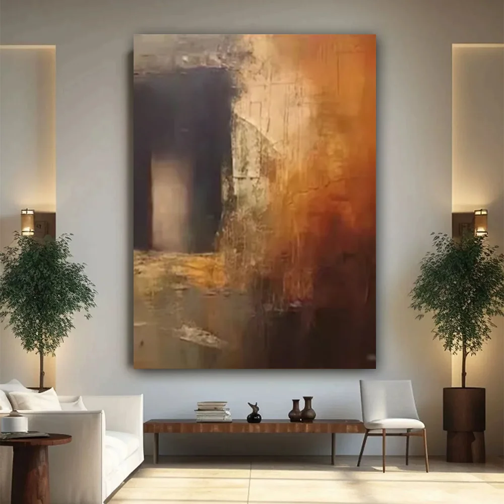 

100% hand drawn abstract oil painting original wall painting home living room decoration paint interior aesthetics