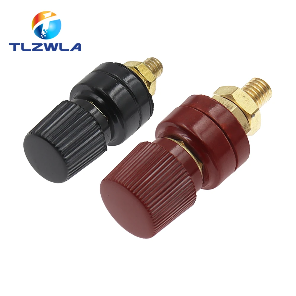 2 pçs carro 6mm 8mm pino de bronze premium remoto bateria junção energia post conector substituição terminal kit acessórios do carro