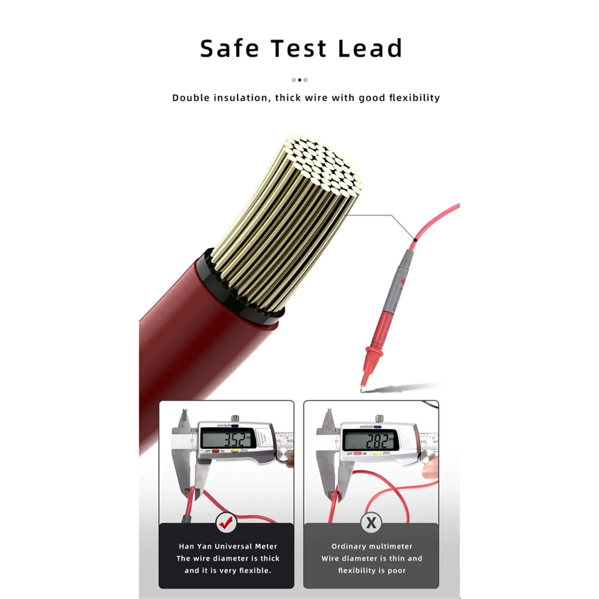 2in1 Insulation Resistance Tester + Multimeter 60A NCV AC DC Voltage Current Capacitance Tester for Electrician Repair