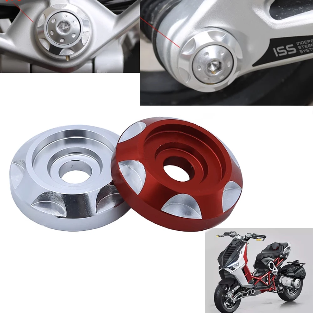 

Motorcycle Swingarm Screw Pad Sleeve For Italjet Dragster 200/250i/400 Faucet Handle Screw Enlarged Pads Upper Decorative Plate