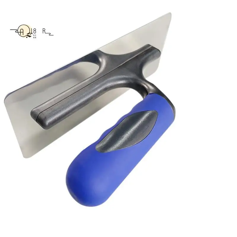 

A18R -Stainless Steel Paint Plastering Finishing Hand Tools Plastering Bricklayer Plaster Trowel For Wall Construction Tools