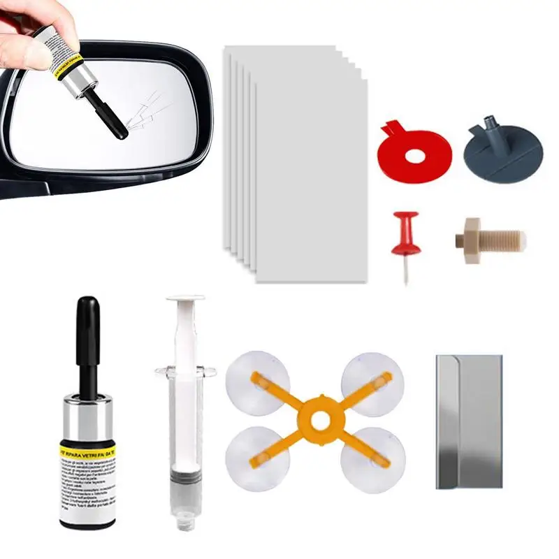 

Auto Glass Crack Repair Liquid Kit Windshield Repair Kits Glass Crack Restore Tool Liquid For SUVs Truck RVs Car Auto Windows