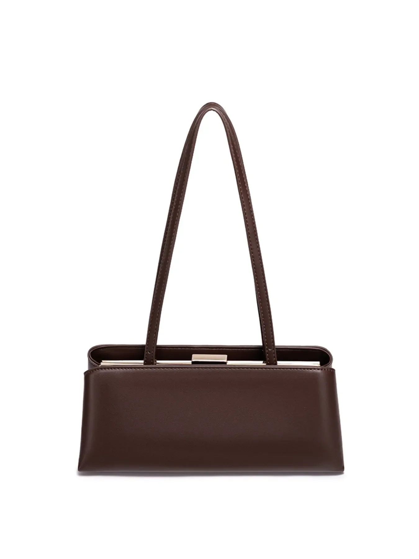 

Retro Clutch Bag Women's Handbag Trendy New Style Korean Version Baguette Bag Underarm Bag Simple Design Fashionable