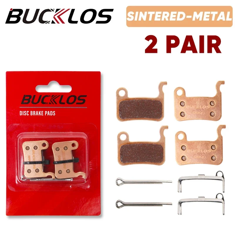 BUCKLOS Fahrradbremsbeläge für SHIMANO A01S M07 M535 MTB hydraulische Scheibenbremsbeläge Rennrad Scheibenbremsbeläge MTB BMX Fahrradteile