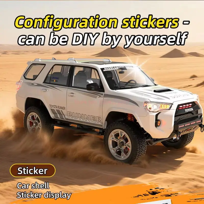 Nuovo Jjrc Hg4-209 2.4g Full Scale Auto telecomandata 1/18 Off Road Arrampicata Auto Modello di simulazione Toy Boy Festival Regalo