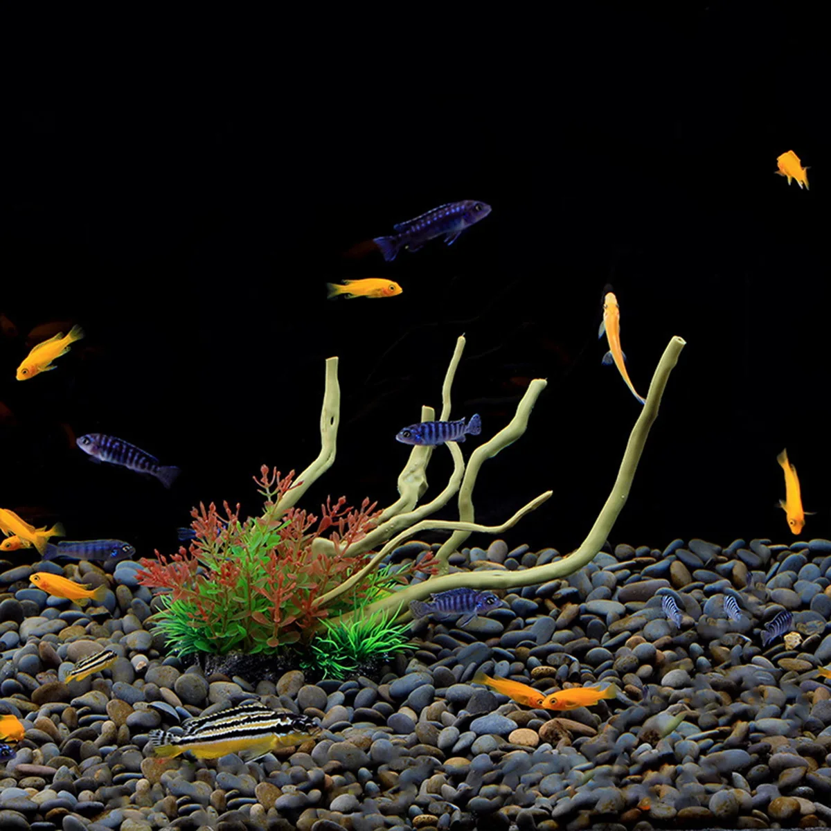 

Artificial Water Plants Lifelike Aquarium Grass Fish Tank Decor Safe Easy Washing Long Lasting Underwater Fresh Salt Pet