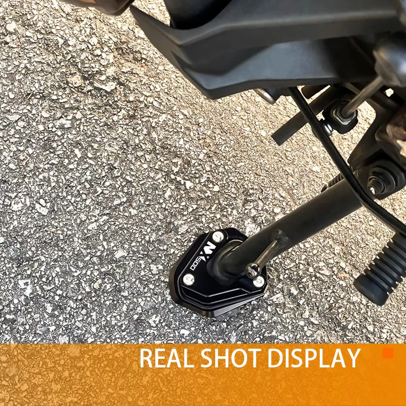

For Honda NX500 NX 500 2023 2024 2025 NX400 CB500X CB 500X CBR 650R 650F 500R Motorcycle Extension Pad Side Stand Foot Kickstand