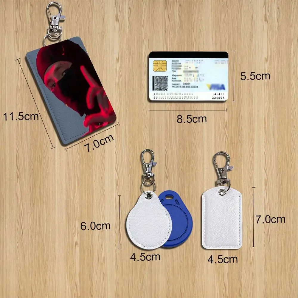 Anti Social Cool Kid Capitulo Beny Jr Holder For Bank Business Work Card Holder Student Card Case Bus Card Keychain