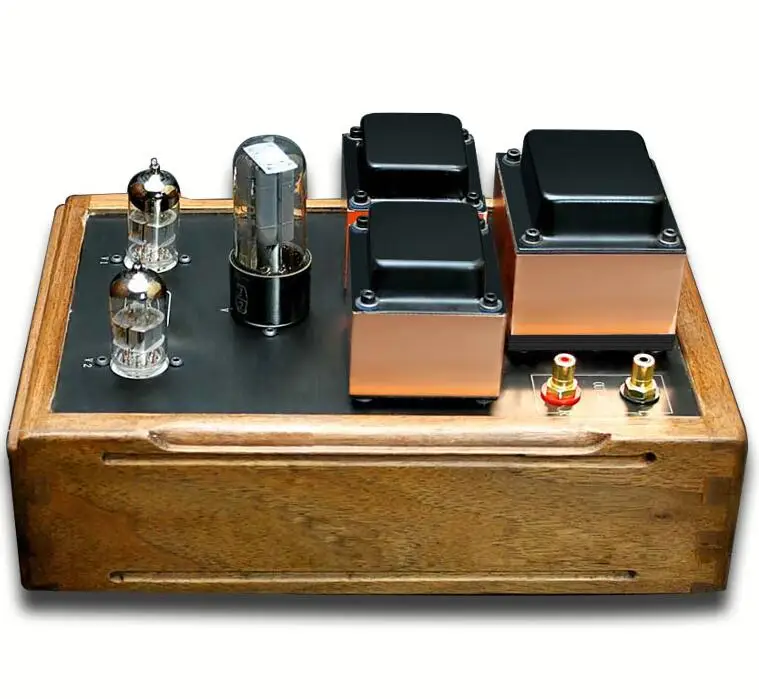 NEWest ASI-M1 Audio Tube Amplifier Front analog interface 5Z4*1, 6H23*2, frequency response: 20HZ~60KHZ