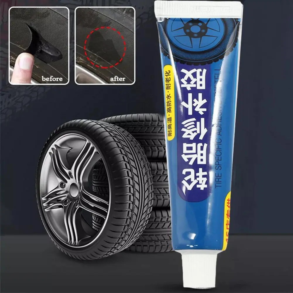 

Tyre Repair Glue 30ml Water Resistant Tire Crack Glue Tire Repair Patch Rubber Adhesive For Rubber Handle Rubber Sole Rubbe V1F0