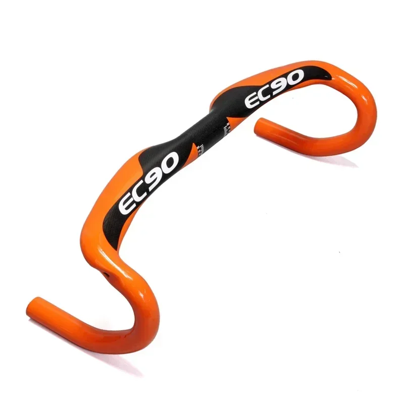 EC90 Full Carbon Fiber Road Bike Drop Handlebar Internal Routing 31.8mm Multicolor Racing Handlebar Bicycle Parts Accessories
