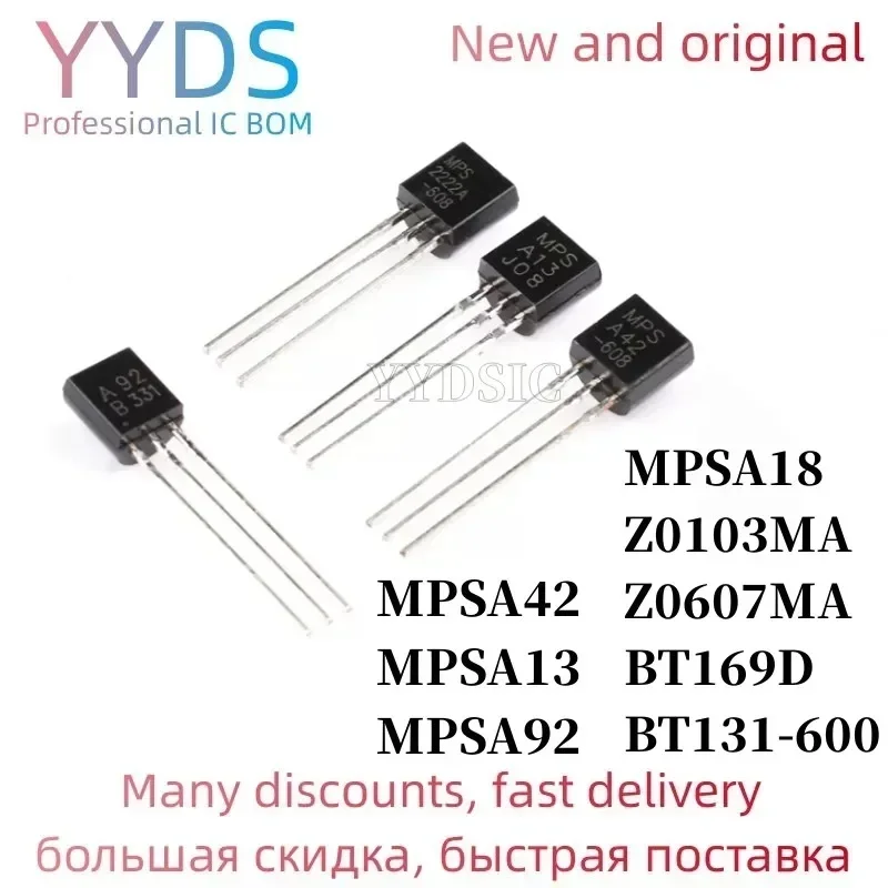 100Pcs/Lot Mpsa42 M…