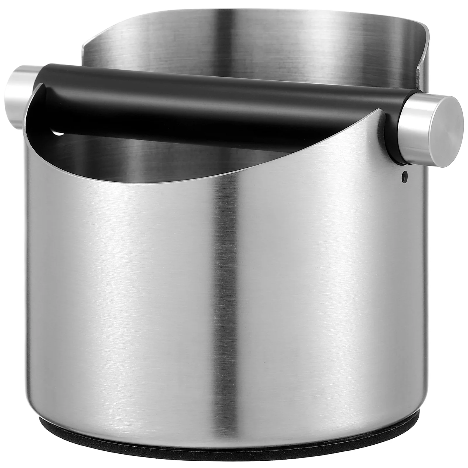 Coffee Grounds Bucket Espresso Machine Container Garbage Can Slag Stainless Steel Making Tool Storage Holder