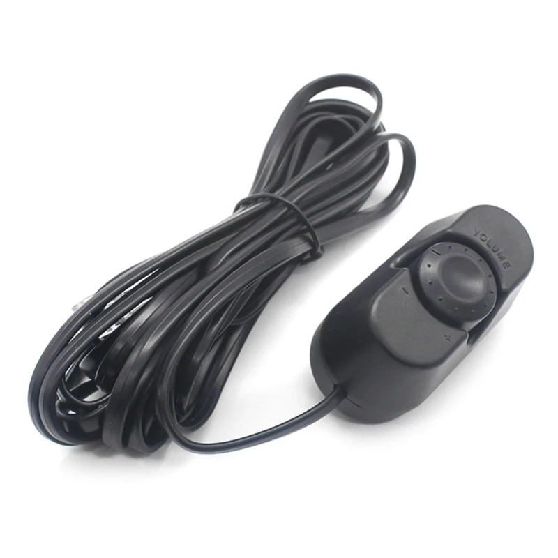 

Amplifier Replacement Bass Knob Control Remote 4Pin Subwoofer Remote Volumes Adjustment Control Knob For Speakers