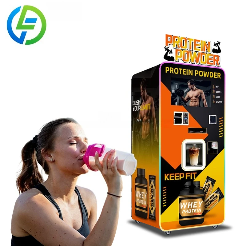 FL Quick Stir Protein Vending Machine Avoid Powder Caking Deliver Smooth Protein Shake Within Seconds