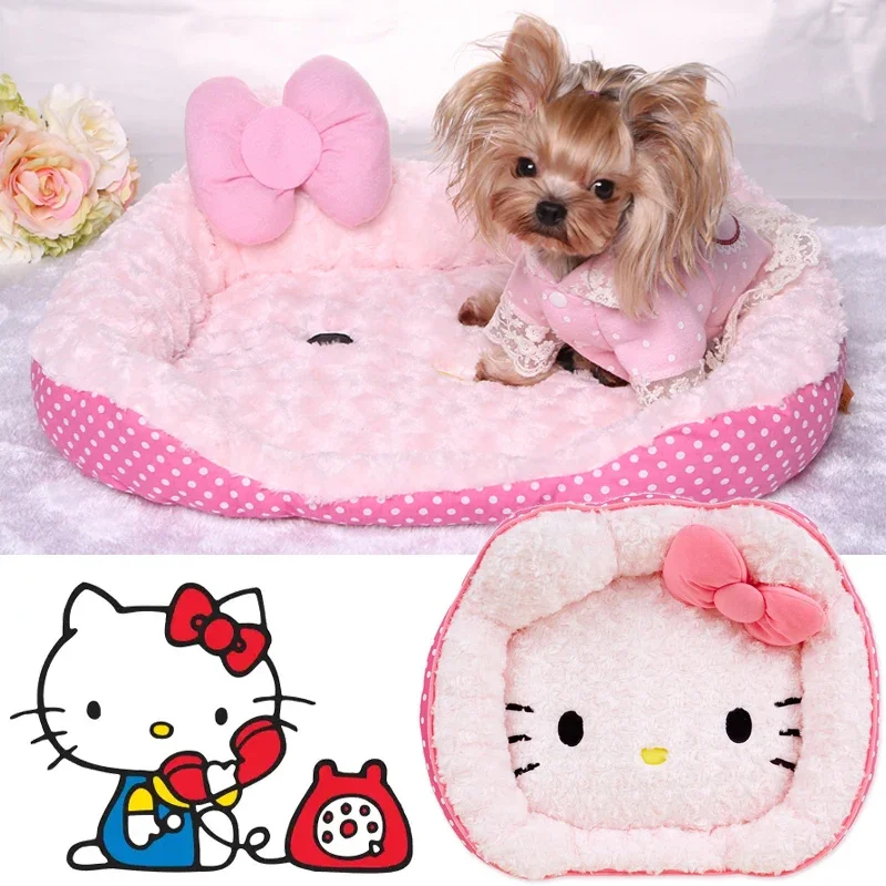 Hello Kitty Letti per animali domestici per materasso per cani Gatto Nido per dormire Divano Letto per animali domestici Cani per gatti Cuscino