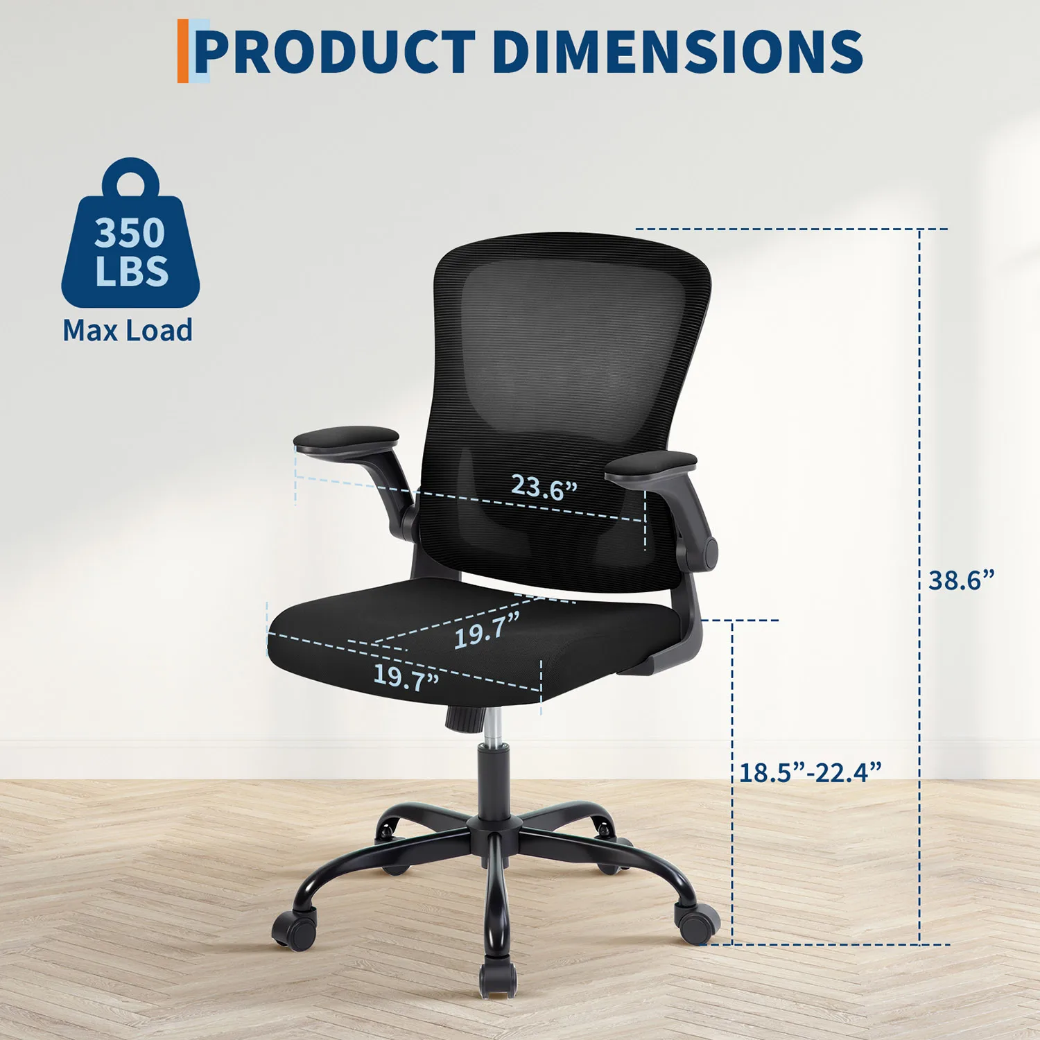 Thumbnail 4 - #22 Latest Mesh Desk Chairs Offers